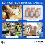 Zebra ZD220 Thermal Desktop Printer 4"| 203 DPI | No Ink Required | USB Connectivity | 2 Year Warranty | Direct Thermal | Z-Spark Series - Image 5