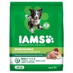 IAMS Proactive Health Adult Minichunks Dry Dog Food Chicken & Whole Grain Recipe, 30 lb. Bag