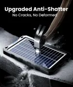 POWOXI Upgraded 7.5W-Solar-Battery-Trickle-Charger-Maintainer-12V Portable Waterproof Solar Panel Trickle Charging Kit for Car, Automotive, Motorcycle, Boat, Marine, RV,Trailer, Snowmobile, etc. - Image 3