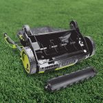 Sun Joe AJ805E Electric Dethatcher and Scarifier | 15-Inch | 13-Amp | 5-Position Height Adjustment | Removable 13.2-Gal Collection Bag (Renewed) - Image 3
