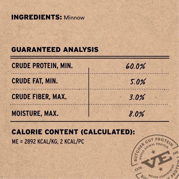 Vital Essentials Minnows Cat Treats, 1 oz | Freeze-Dried Raw | Single Ingredient | Grain Free, Gluten Free, Filler Free - Image 7