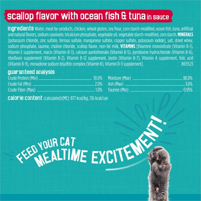 Purina Friskies Wet Cat Food Variety Pack, Tasty Treasures Prime Filets (With Ocean Fish and Tuna, With Chicken and With Turkey) - 5.5 Ounce (Pack of 12) - Image 6