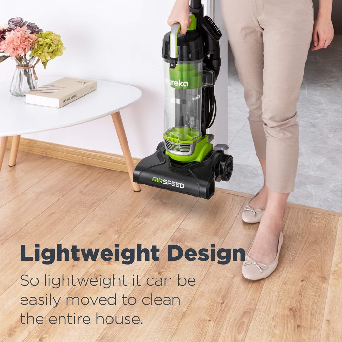 Eureka Airspeed Ultra-Lightweight Compact Bagless Upright Vacuum Cleaner, NEU10AE4, Green - Image 8