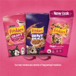 Purina Friskies Gravy Swirlers With Flavors of Chicken, Salmon and Gravy Dry Cat Food - 3.15 lb. Bag - Image 12