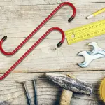 Bac-kitchen 2 Pcs Brake Caliper Hangers Brake Caliper Hooks with Rubber Tips Automotive Tool for Braking, Bearing, Axle and Suspension Work (2pcs red) - Image 4