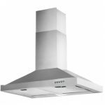 Tieasy Wall Mount Range Hood 30 inch with Ducted/Ductless Convertible Duct, Stainless Steel Chimney-Style Over Stove Vent Hood with LED Light, 3 Speed Exhaust Fan, 450 CFM - Image 2