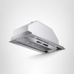 IKTCH 36 inch Built-in/Insert Range Hood 900 CFM, Ducted/Ductless Convertible Duct, Stainless Steel Kitchen Vent Hood with 2 Pcs Adjustable Lights and 3 Pcs Baffle Filters with Handlebar(IKB02-36'') - Image 2