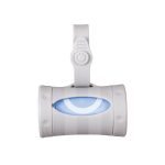 Ubbi Retractable On the Go Bag Dispenser for Travel, Diaper Bag Accessory Must Have for Newborn, Helpful Item, Baby Gift, Lavender Scented, Gray - Image 6