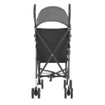 Dream On Me Aero Travel Umbrella Stroller, One-Hand Quick Fold, 3-Point Safety Harness, Dual Brakes, Adjustable Removable Canopy, Lightweight Compact & Space-Saving for Infants and Toddlers – Black - Image 6