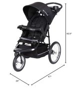 Baby Trend Expedition® Jogger, Dash Black - Image 2