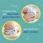 Pampers Swim Diapers - Splashers - Size 4, 18 Count, Gap-Free Disposable Baby Swimming Pants - Image 2