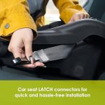 Baby Trend EZ Ride Travel System with EZ-Lift™ Infant Car Seat, Dash Pink - Image 4