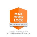 The Diaper Genie Jumbo+ Square Refill, with continuous film, can hold up to 1080 newborn-sized diapers per refill. - Image 8