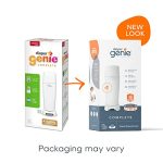 Playtex Diaper Genie Complete Pail with Built-In Odor Controlling Antimicrobial, Includes Pail & 1 Refill, White , 8.36 Pound - Image 2