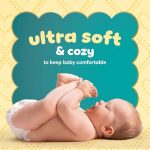 Pampers Swaddlers Diapers, Size 5 (20-37 lbs), 132 Count, Absorbent, Keeps Baby Dry and Comfortable, Skin Safe Disposable Baby Diaper (Packaging May Vary) - Image 8