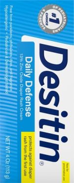 Desitin Daily Defense Baby Diaper Rash Cream with Zinc Oxide to Treat, Relieve & Prevent diaper rash, Hypoallergenic, Dye-, Phthalate- & Paraben-Free, 4 oz - Image 17