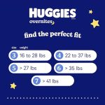 Huggies Size 7 Overnites Baby Diapers: Overnight Diapers, Size 7 (41+ lbs), 68 Ct (2 Packs of 34), Packaging May Vary - Image 3