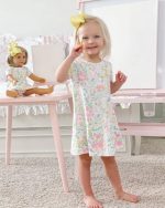 Wee Ones Girls' Classic Grosgrain Hair Bows with Plain Wrap Center, No-Slip Hair Clip, Handmade, White, Medium - Image 2