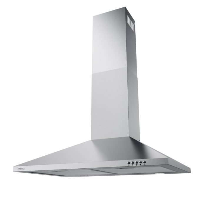 51BJe20KZQL Hermitlux Range Hood 30 inch Stainless Steel, Wall Mount Vent Hood for Kitchen with Charcoal Filter, Ducted/Ductless Convertible - Image 1