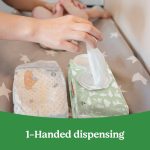 Huggies Natural Care Sensitive Baby Wipes, Hypoallergenic, 99% Purified Water, 3 Refill Packs (624 Wipes Total) - Image 3