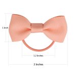 Baby Hair Ties with Bows for Toddler - 2 Inch Elastic Ponytail Holders Small Hair Ties For Baby Girls Infants Hair Accessories 40 Pieces - Image 2