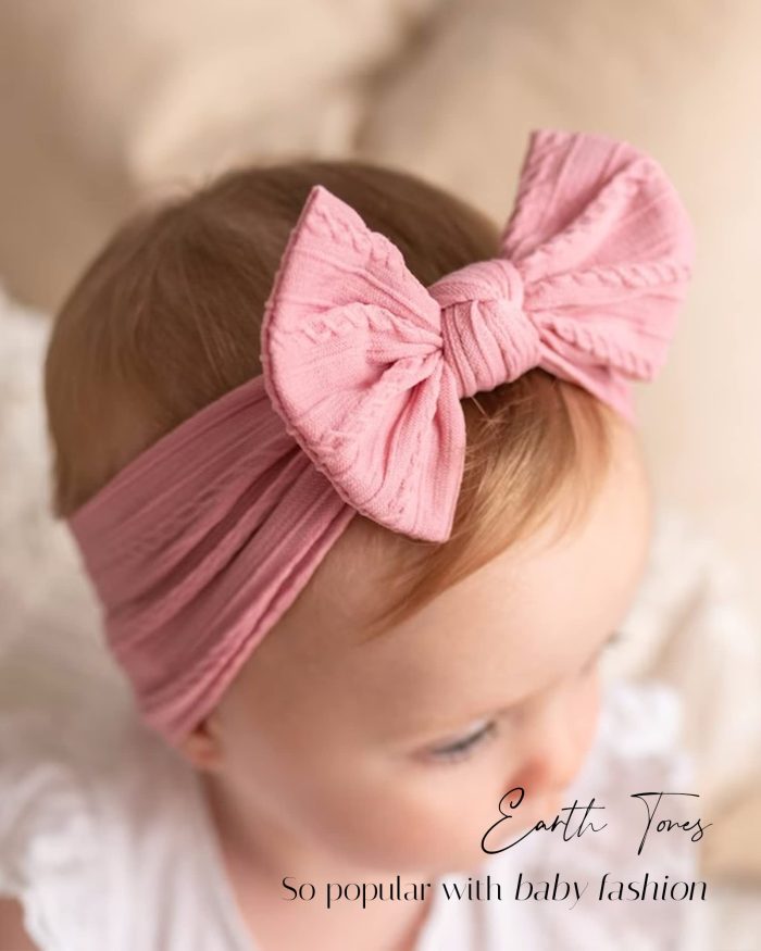 jollybows 18pcs Baby Nylon Headbands Hair Bow Elastics Hairbands Hair Accessories for Baby Girls Newborn Infant Toddlers Kid - Image 3