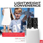 gb Pockit+ All-Terrain, Ultra Compact Lightweight Travel Stroller with Canopy and Reclining Seat in Velvet Black - Image 2