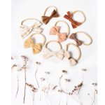 Jesries 21 PCS Baby Headbands and Bows Hairbands Soft Nylon Elastics Handmade Girls Hair Accessories for Newborn Babies Infant Toddlers Kids - Image 2