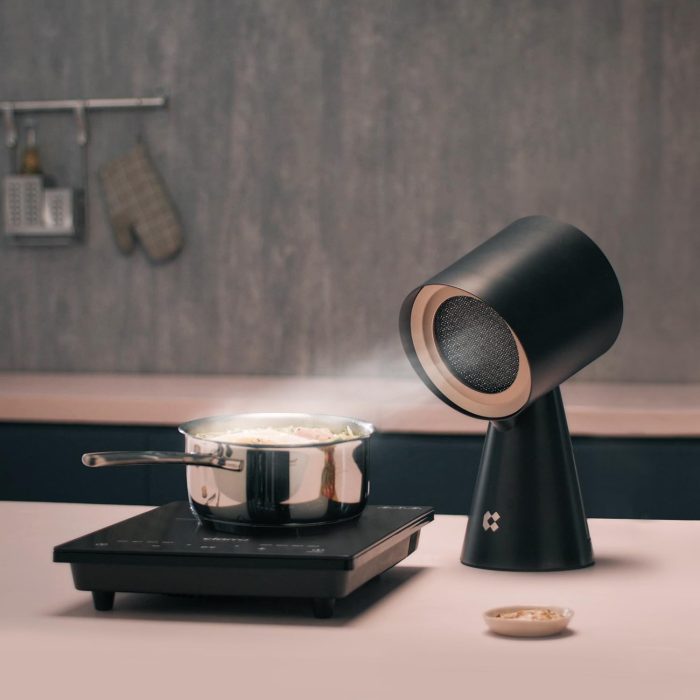 CIARRA Portable Range Hood, Desktop Range Hood with 2 Speed Exhaust Fan, Detachable Aluminum Filter, Large Oil Collection Cup, Portable Kitchen Exhaust Fan for Indoor BBQ, Hot Pot - Image 6