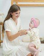 jollybows 20pcs Baby Girls Nylon Headbands Turban Hair Bows Hair Band Elastic Hair Accessories for Kids Toddlers Infants Newborn - Image 8