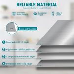 VENFAN 24" x 30" Stainless Steel Backsplash for Stove - Ultra Flat Metal Splatter Guard for Kitchen Wall, Stove Backsplash Panel with 4 Pre-Drilled Holes, Easy Install - Image 7