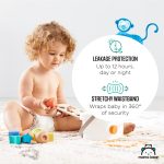 Amazon Brand - Mama Bear Gentle Touch Diapers, Size 5, 132 Count (4 packs of 33) - Image 4