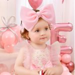 YanJie Baby Girl Headbands - Red Bow, Pink Toddler Headband, Nylon Hair Bows & Accessories for Newborn Girls & Infants 0-6 Months - Image 7