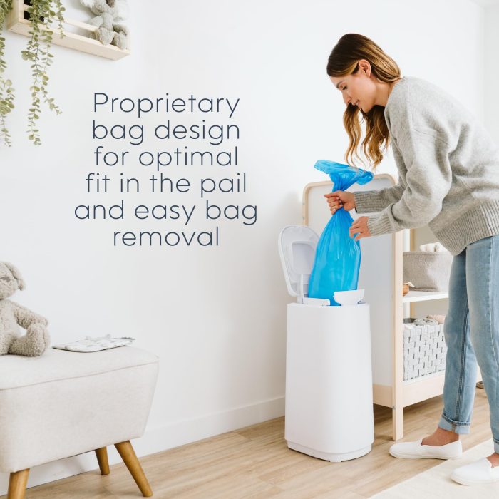 Diaper Genie Easy Roll Refill | 30 Bags Per Refill | Holds Up to 1410 Newborn Diapers | Odor Control | Diaper Pail Refill Bags | Fits Diaper Genie Signature & Platinum Pails - Image 8