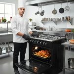 Professional grade 6-burner gas stove（for LPG/Propane）, 102L large capacity oven, efficient and energy-saving, a powerful assistant for catering kitchens - Image 2