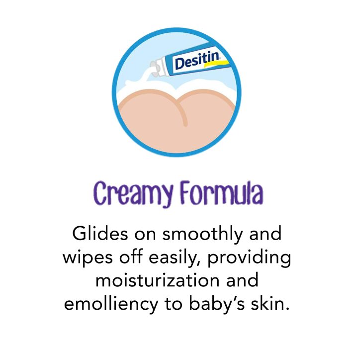 Desitin Daily Defense Baby Diaper Rash Cream with Zinc Oxide to Treat, Relieve & Prevent diaper rash, Hypoallergenic, Dye-, Phthalate- & Paraben-Free, 4 oz - Image 10