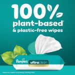 Pampers Ultra Clean Baby Wipes (Previously 'Free & Gentle'), 99% Water, Hypoallergenic, Unscented, 100% Plant Based, Plastic-Free, 936 Baby Wipes Total (12X Flip-Top Packs) [Packaging May Vary] - Image 7