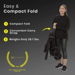 Jeep Destination Ultralight Side x Side Double Stroller, Midnight - Image 9