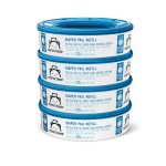 Mama Bear Diaper Pail Refills for Diaper Genie Pails, 270 Count (Pack of 4)
