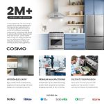 COSMO COS-5MU30 30 in. Delta Collection Ducted Under Cabinet Range Hood, Button Controls, Reusable Filters, LED Lights, Stainless Steel - Image 9