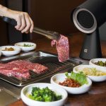 CIARRA Portable Range Hood, Desktop Range Hood with 2 Speed Exhaust Fan, Detachable Aluminum Filter, Large Oil Collection Cup, Portable Kitchen Exhaust Fan for Indoor BBQ, Hot Pot - Image 5