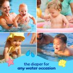 Pampers Swim Diapers - Splashers - Size 4, 18 Count, Gap-Free Disposable Baby Swimming Pants - Image 4
