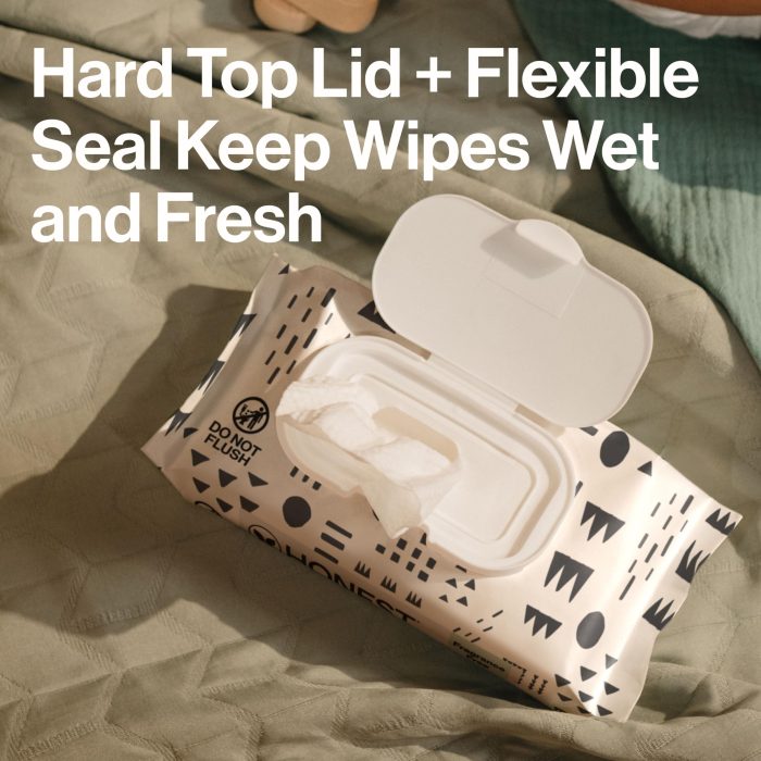 The Honest Company Hypoallergenic Multi-Use Baby Wipes for Sensitive Skin, Pattern Play, 720 Count - Image 6