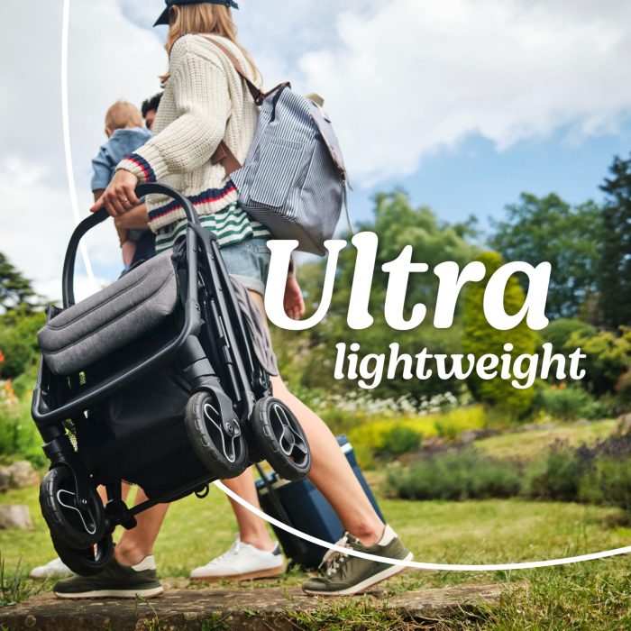 Graco Ready2Jet Compact Stroller – Overhead Friendly Compact Travel Stroller with Automatic Fold, Kingston - Image 6