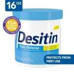 Desitin Daily Defense Baby Diaper Rash Cream with 13% Zinc Oxide, Barrier Cream to Treat, Relieve & Prevent Diaper Rash, Hypoallergenic, Dye-, Phthalate- & Paraben-Free, 16 oz - Image 8