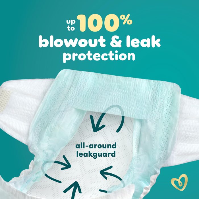 Pampers Swaddlers Diapers, Size 5 (20-37 lbs), 132 Count, Absorbent, Keeps Baby Dry and Comfortable, Skin Safe Disposable Baby Diaper (Packaging May Vary) - Image 15