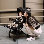 Mompush Lithe V2 Lightweight Travel Stroller, Compact Foldable Baby Stroller with Travel Bag, One-Hand Fold Stroller, Snack Tray, Mechanical Recline Seat, Airplane-Ready, UPF 50+ Canopy & Rain Cover - Image 4