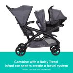 Baby Trend Sit N' Stand® Double 2.0 Stroller, Dash Grey - Image 9