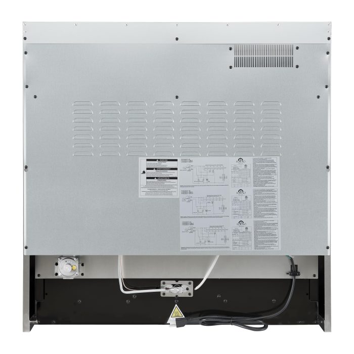 Forno Marco 36 Inch Gas Range with Antique Brass Accents, 6 Sealed Burners 67,000 BTU, Large 5.36 cu.ft. Convection Oven with Temperature Gauge, Professional Freestanding Kitchen Stove - Black - Image 2