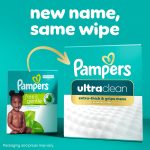 Pampers Ultra Clean Baby Wipes (Previously 'Free & Gentle'), 99% Water, Hypoallergenic, Unscented, 100% Plant Based, Plastic-Free, 936 Baby Wipes Total (12X Flip-Top Packs) [Packaging May Vary] - Image 14